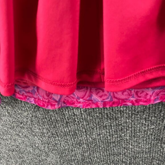 Vintage Plum Dress Small Floral Artsy Sleeveless Y2K Whimsical - Picture 5 of 9